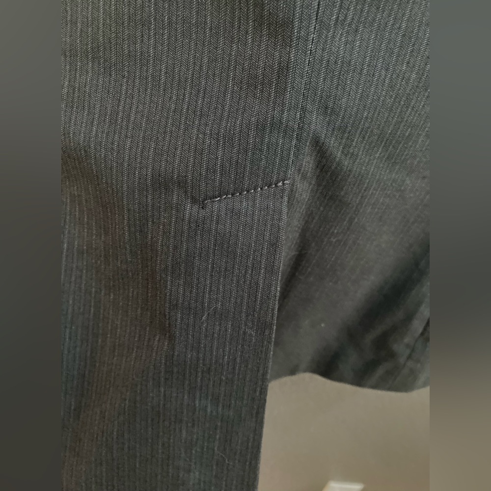 🌷3/$25🌷 GAP Gray Suit Jacket/Blazer with spandex for more tailored fit - Picture 14 of 16
